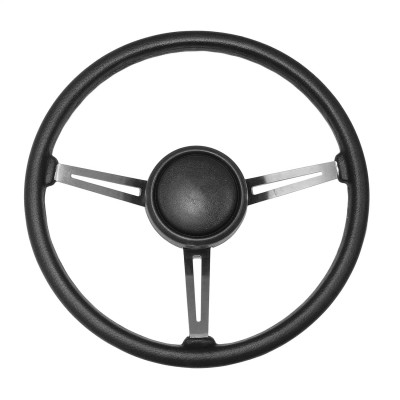 1974-1991 3-Spoke Sport Vinyl Steering Wheel Kit w/Horn Button