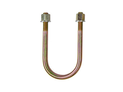 Grade 8, Front Leaf Spring U-Bolts, Dana 44 w/4 Inch Lift (Set of 4)