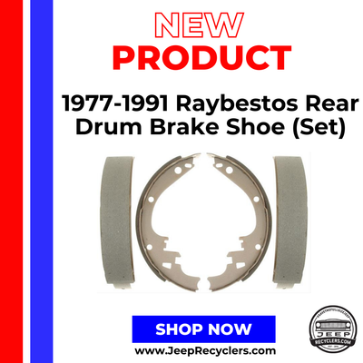1974-1991 Raybestos Rear Drum Brake Shoe (Set)