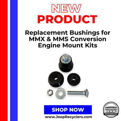 Replacement Bushings for MMX & MMS Conversion Engine Mount Kits
