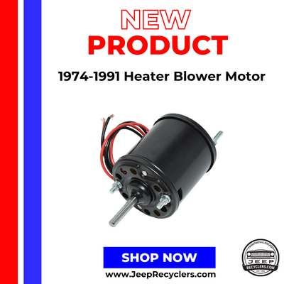 1974-1991 Heater Blower Motor