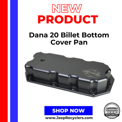 Dana 20 Billet Bottom Cover Pan
