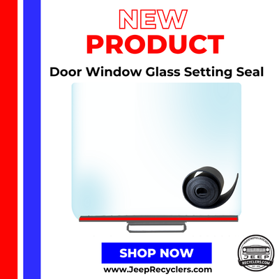 1963-1989 Manual Door Window Glass Setting Seal
