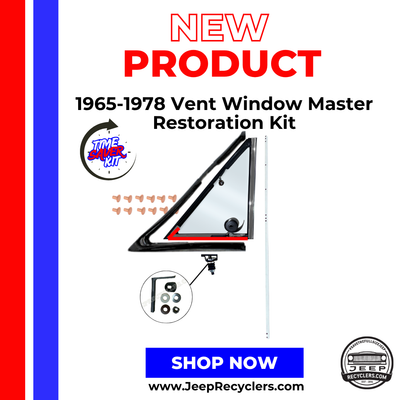 1965-1978 Vent Window Master Restoration Kit