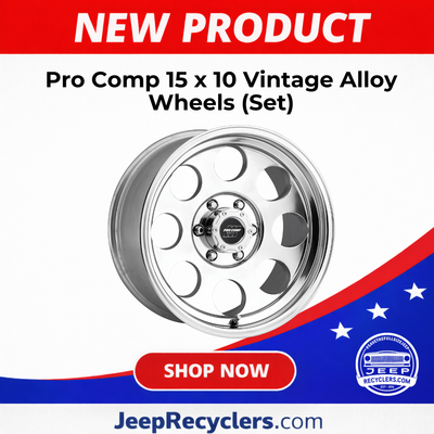 15x10 vintage alloy wheel