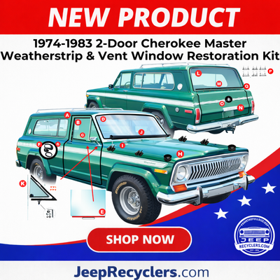 cherokee sj weatherstrip promo