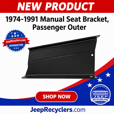 full size jeep outer passenger seat bracket