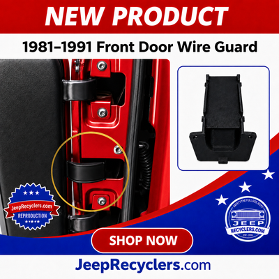 full size jeep door wire guard