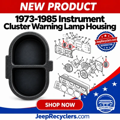 FSJ gauge cluster lamp housing