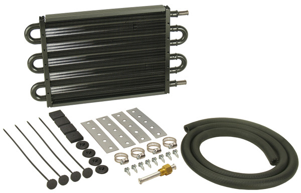 6 Pass 13" Series 7000 Copper/Alum Transmission Cooler Kit, Import/Small Truck
