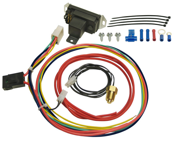 Adjustable Electric Fan Controller, 3/8" NPT Thread In Probe