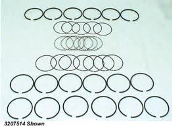 1971-1991 Piston Ring Set (5.9L), .020 inch Over; 4.110 in. Bore, V8