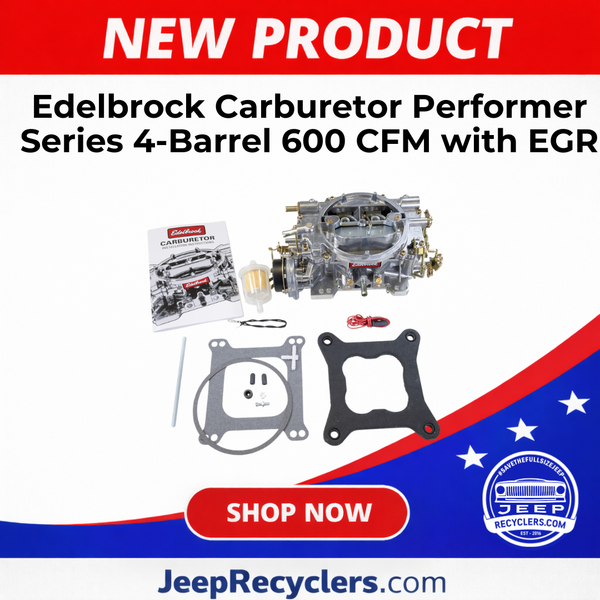 Edelbrock Carburetor Performer Series 4-Barrel 600 CFM with EGR
