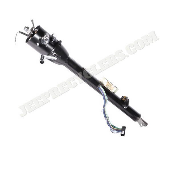 1973-1985 32" Tilt Steering Column;  Black Powdercoat