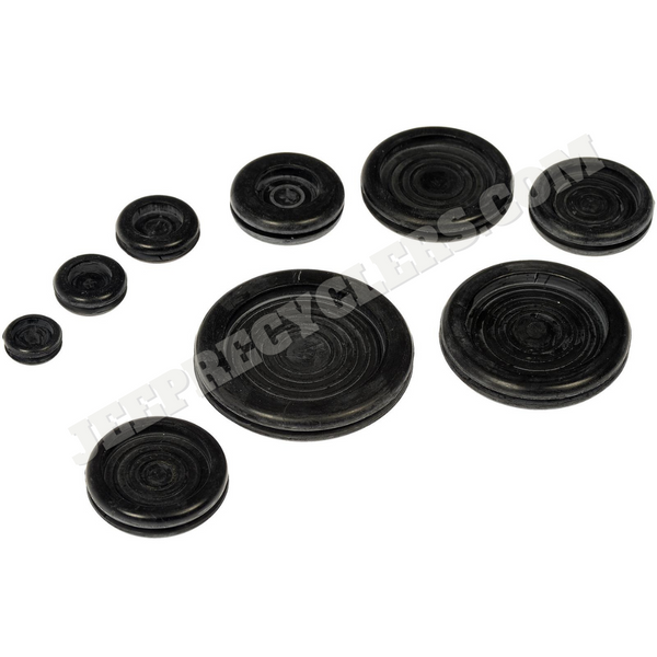 Customizable Rubber Grommet 24 pc Assortment Kit
