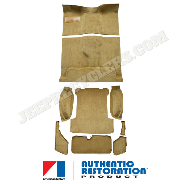 1963-1991 Cherokee, Wagoneer, Grand Wagoneer Complete Carpet Kit