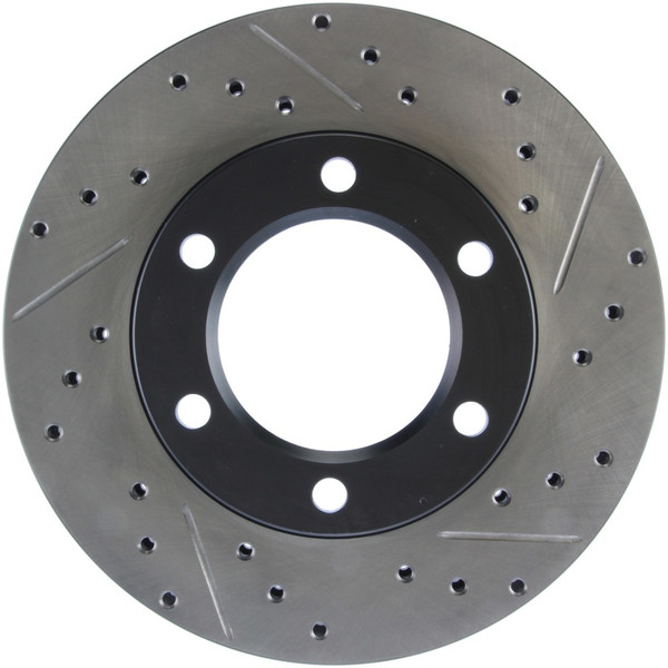 StopTech Slotted & Drilled Sport Brake Rotor - Front Left