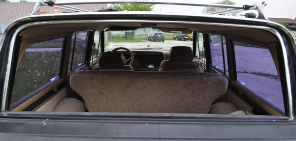 Rear Tailgate Window Molding 1974-1991 Wagoneer, Cherokee, Grand Wagoneer