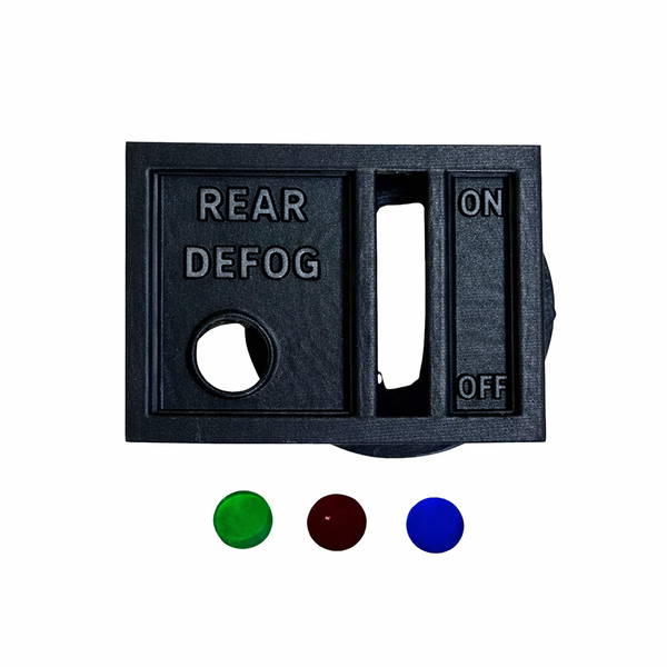 1974-1985 Rear Window Defrost Switch Bezel