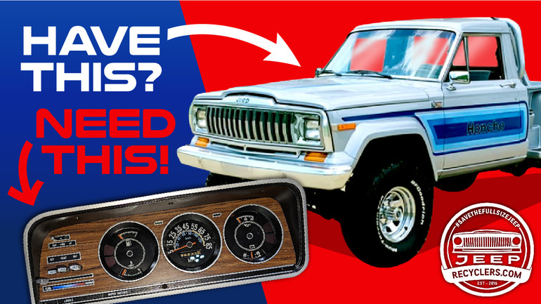 Restored 1963-85 Full Size Jeep Instrument Gauge Clusters Restored 1963-85 Full Size Jeep Instrument Gauge Clusters