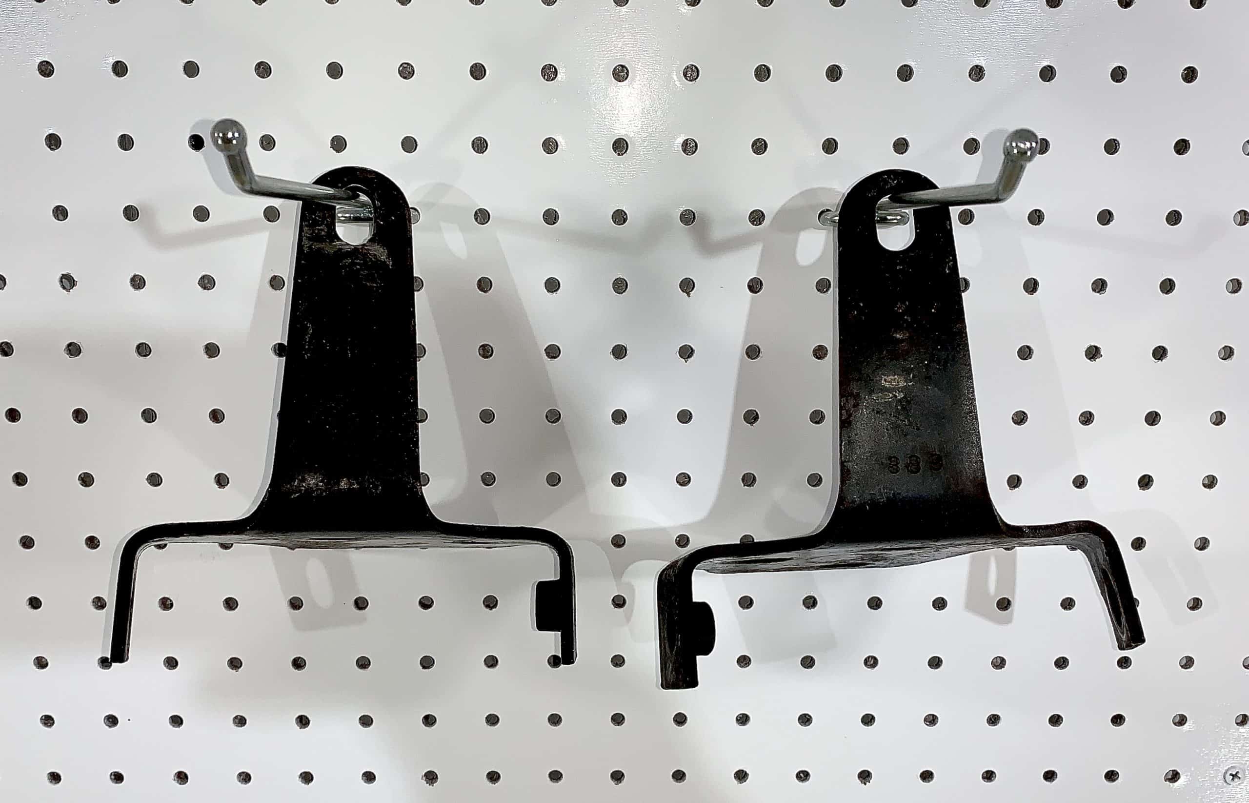 Jeep 1971-1991 Cherokee SJ, Wagoneer, Grand Wagoneer, J-10, J-20 Solid Front Bumper Mounting Brackets (2)