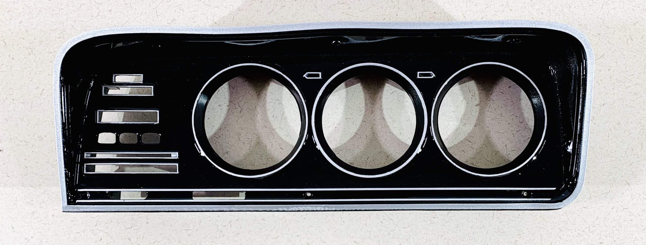 Full Size Jeep 1973-1985  Cherokee SJ, Wagoneer ,J-Truck, J-10, J-20, FSJ Restored Instrument Gauge Cluster Housing W/ NEW Overlay