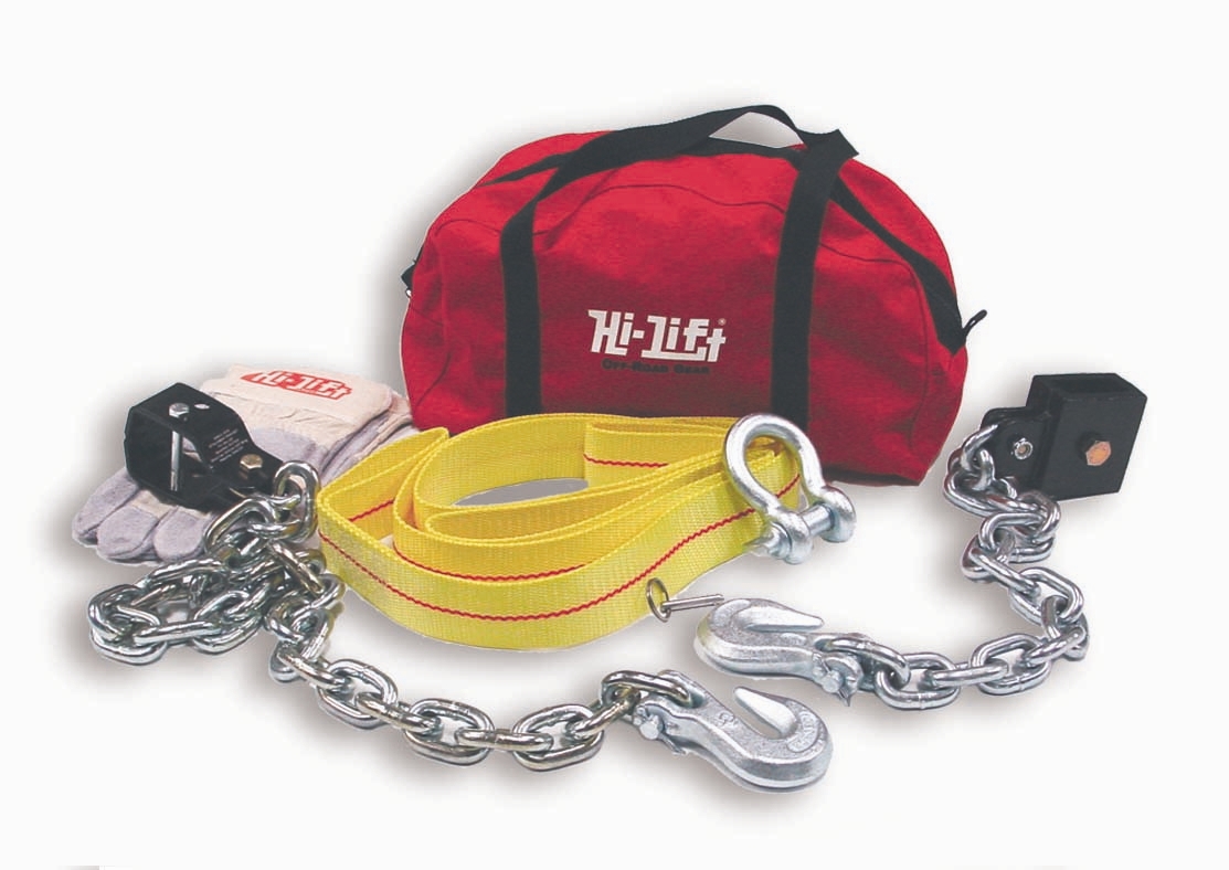 Includes all the major components needed to winch with your Hi-Lift.