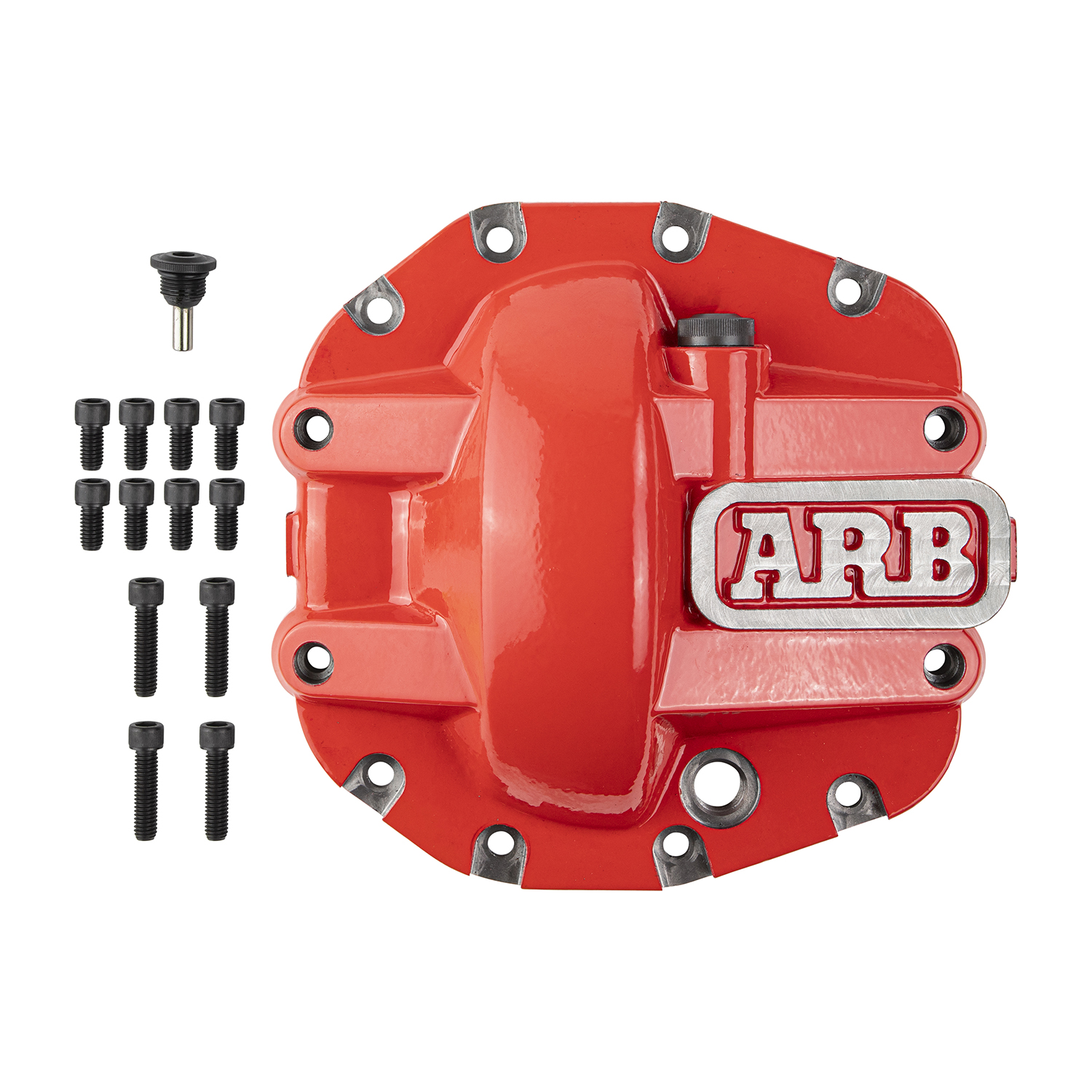 ARB Differential Cover; Red; For Use with M186 Axles;