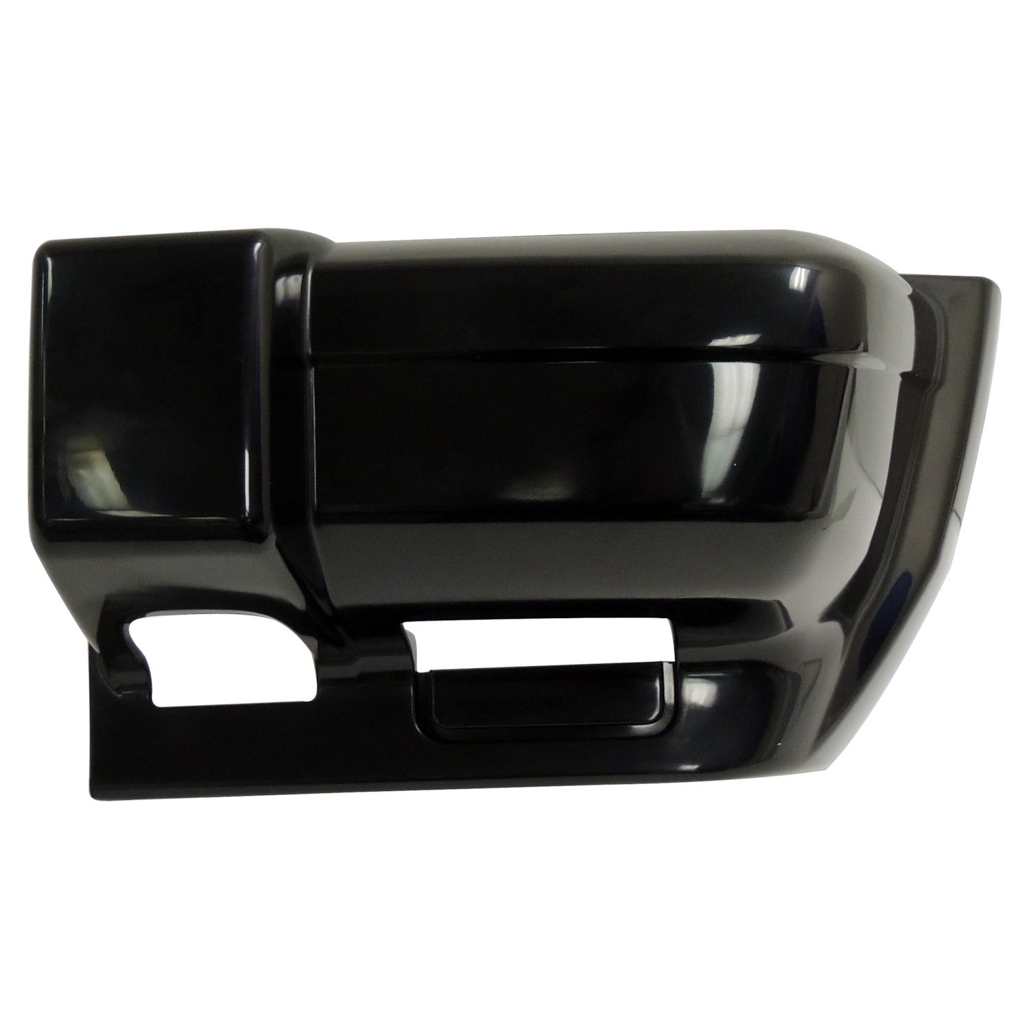 Flat Black Left Front Bumper End Cap for 1997-2001 Jeep XJ Cherokee