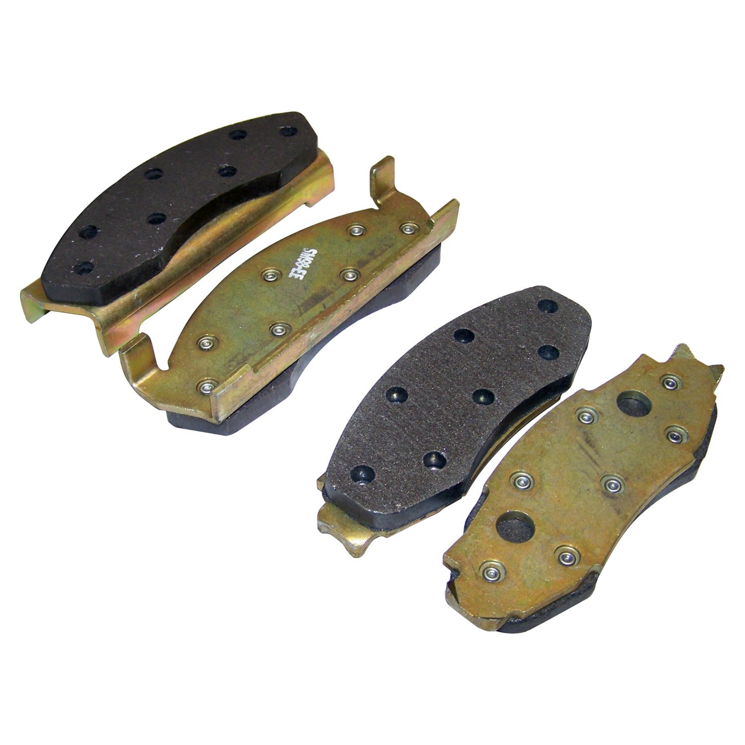 Front Brake Pad Set for Select 1978-81 Jeep CJ-5, CJ-7, CJ-8