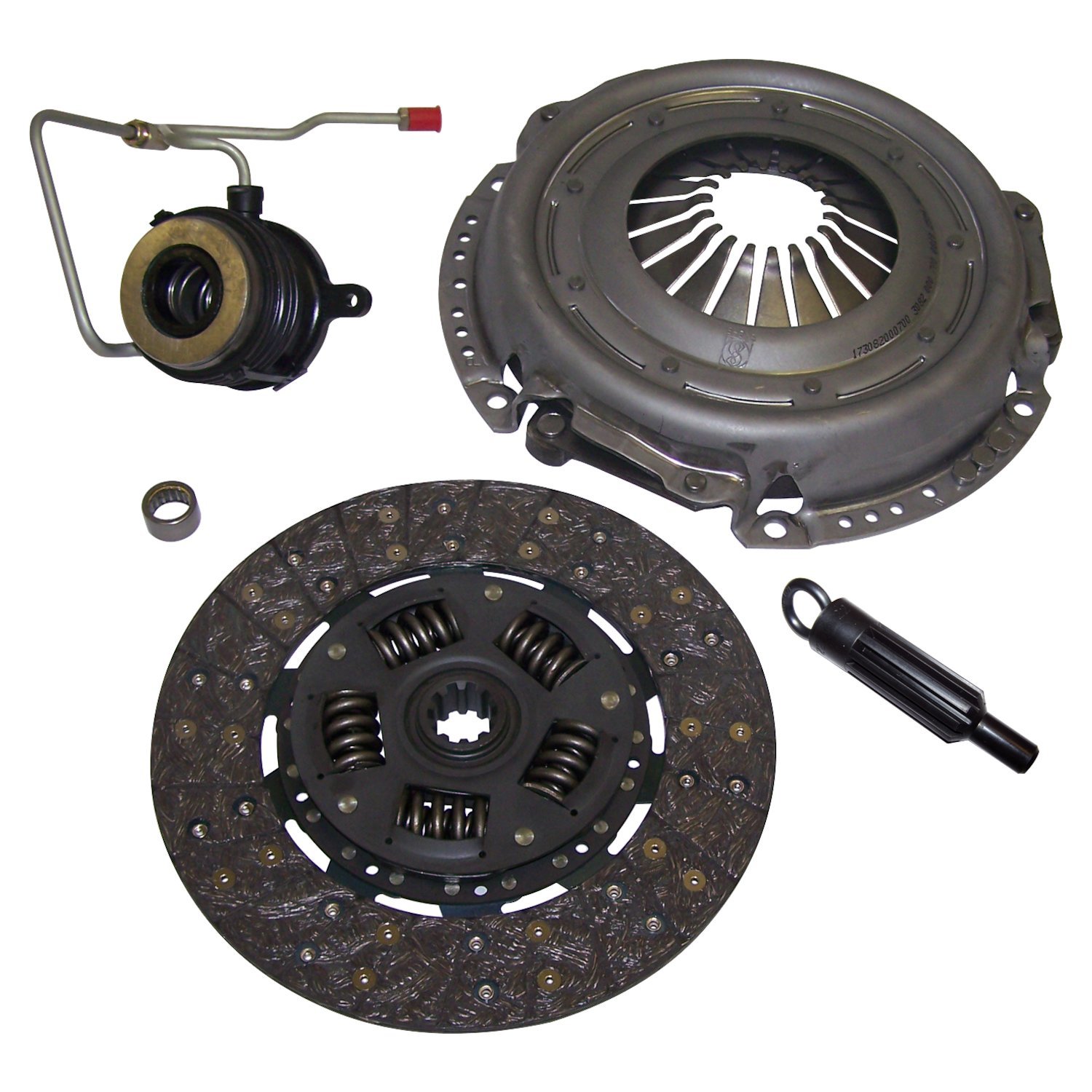 5-Piece Clutch Kit for 1992 Jeep YJ Wrangler, XJ Cherokee, MJ Comanche w/ 4.0L