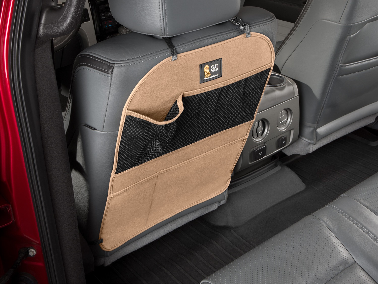 Seat Back Protectors; Tan; W 18.5 in. x H 23.5 in.; - SBP003TN