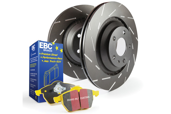 Slotted rotors feature a narrow slot to eliminate wind noise. - S9KR1155