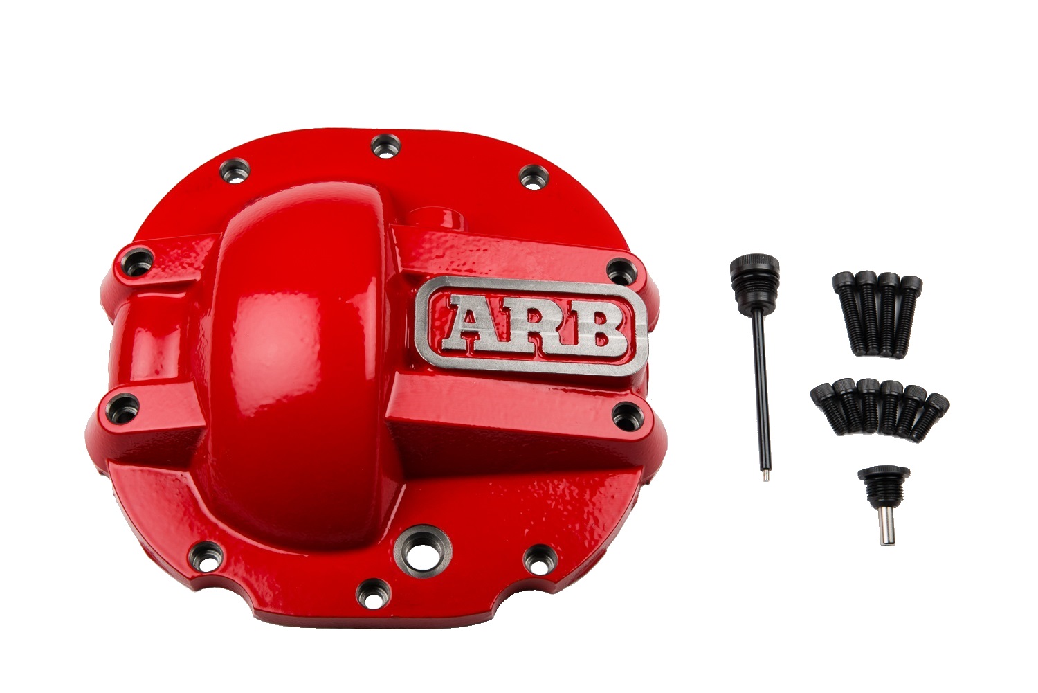 ARB Differential Cover; Red; For Use with Ford 8.8 Inch Axles;