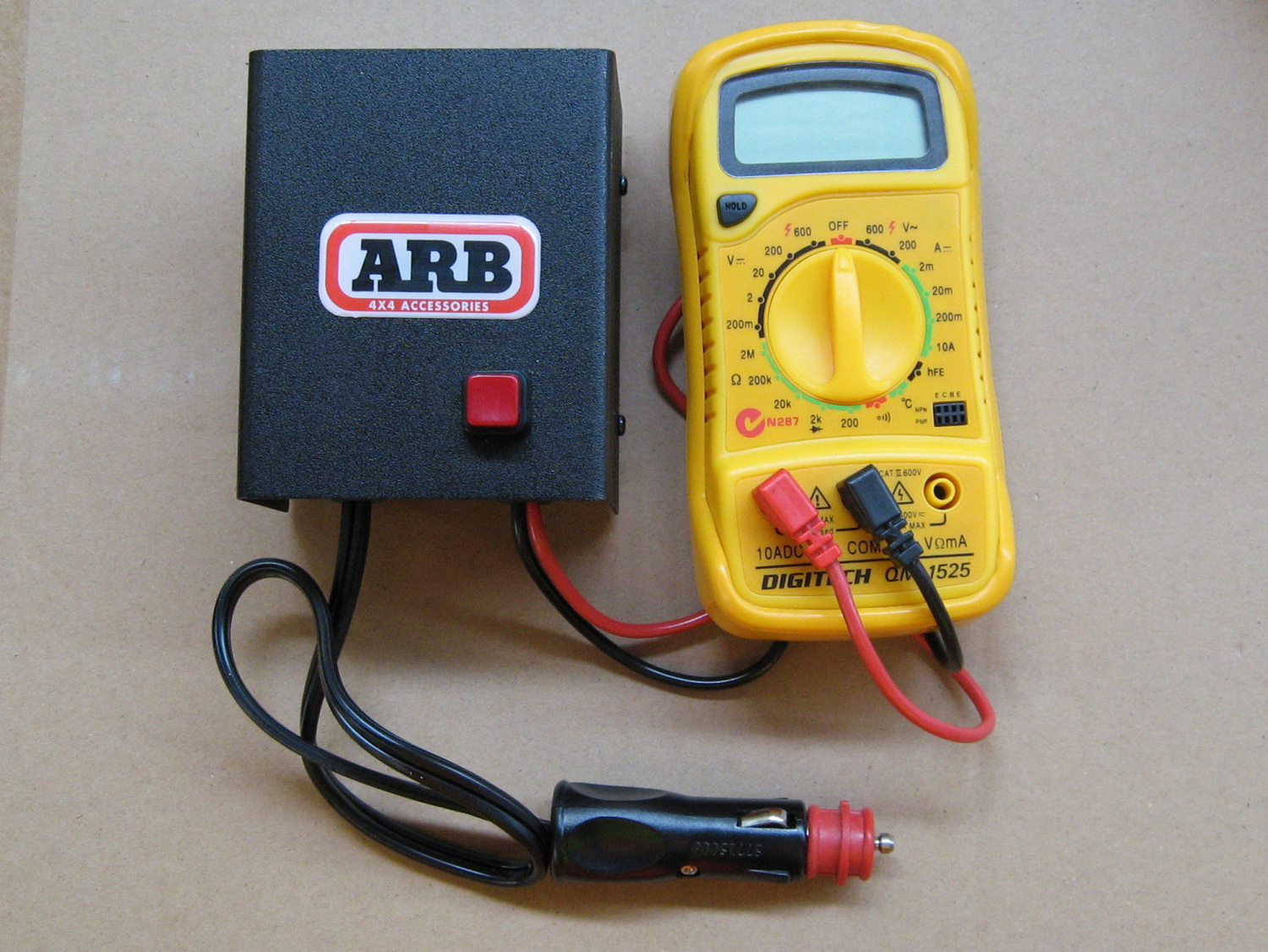 ARB Fridge Voltage Drop Tester; For Use with All ARB Fridge Freezers;