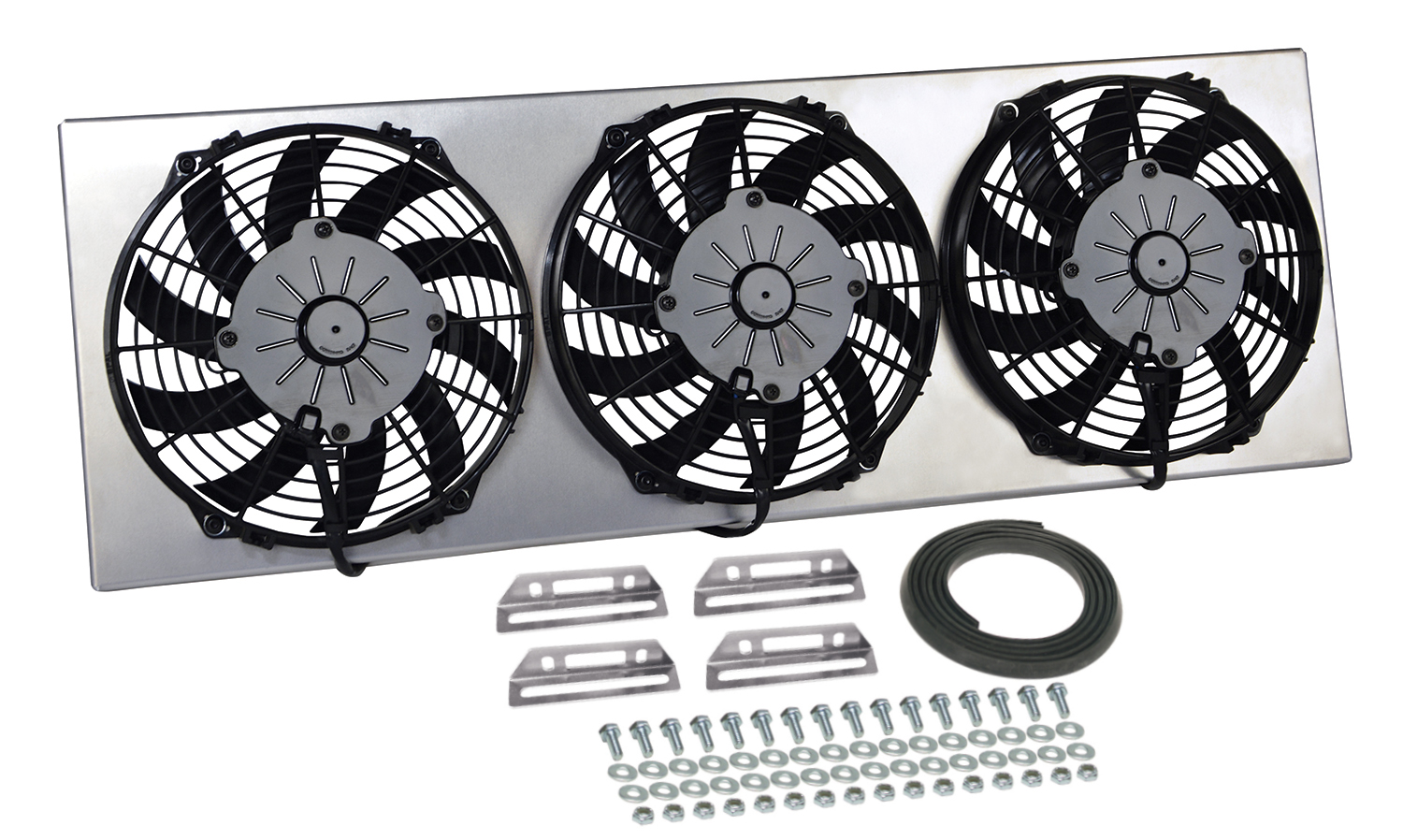 Powerpack - High Output Triple 9" Electric RAD Fan/Aluminum Shroud Kit - 16839