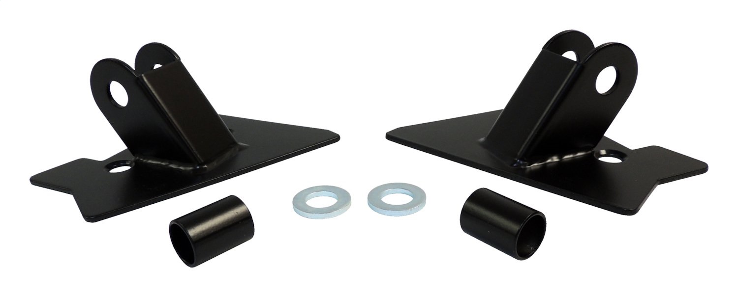 Mirror Relocation Bracket Set, Left & Right, Black