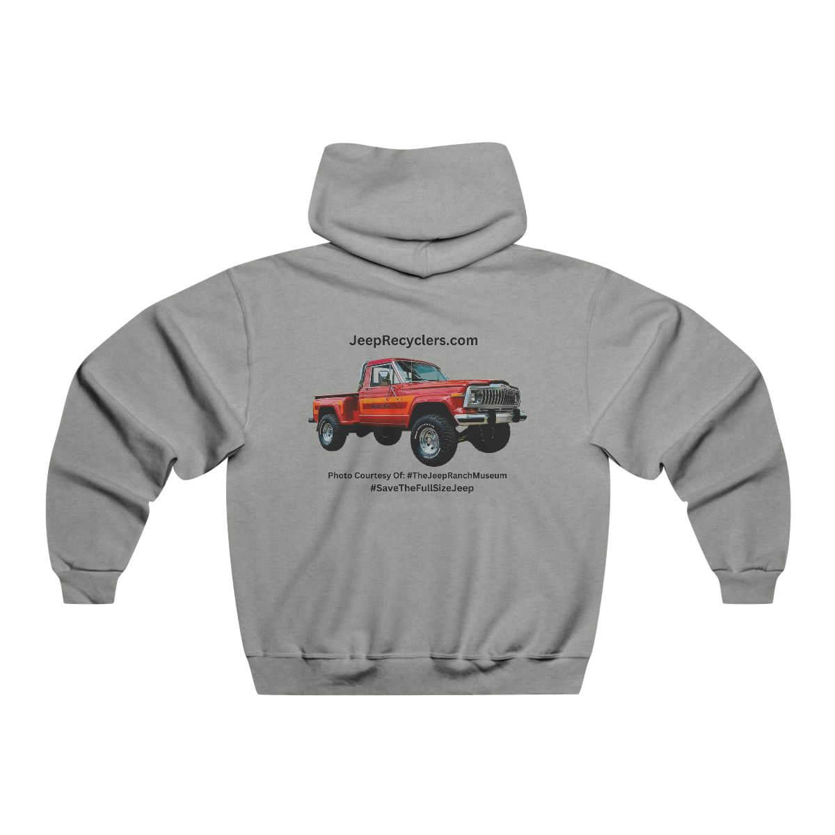 #SAVETHEFULLSIZEJEEP Red Honcho Sport / Step Side Hoodie 2