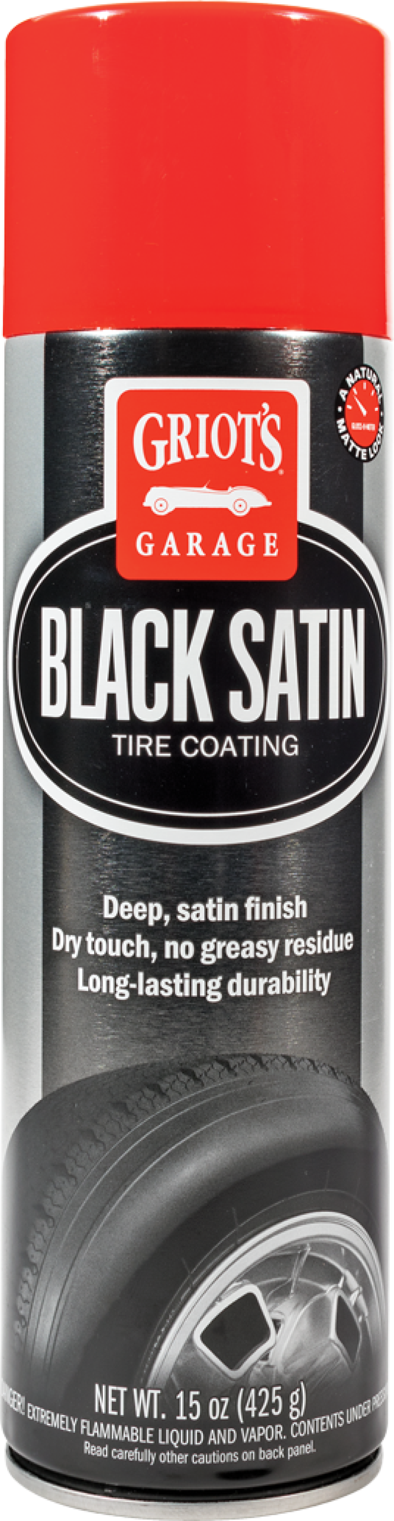 Griots Garage Black Satin Tire Coating - 14oz - Case of 12