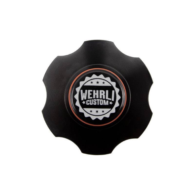 Wehrli 98.5-21 Cummins Billet Aluminum Black Anodized Oil Fill Cap