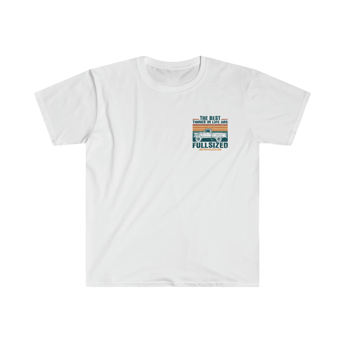 J10 Best Things In Life are Full Sized Logo On Back