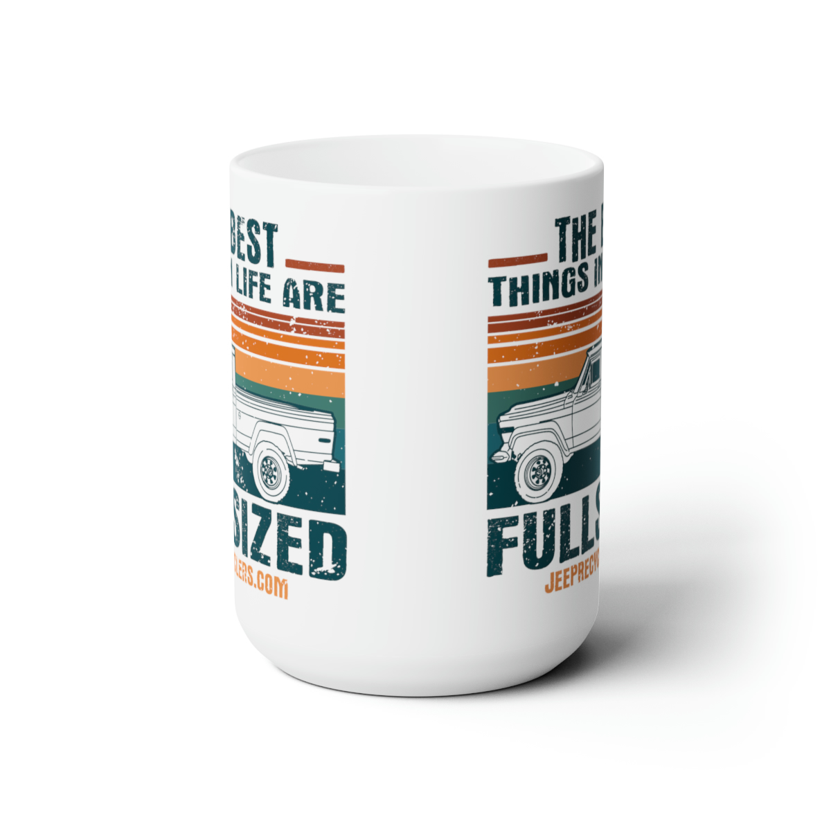 J10 Best Things In Life are Full Sized Coffee Mug