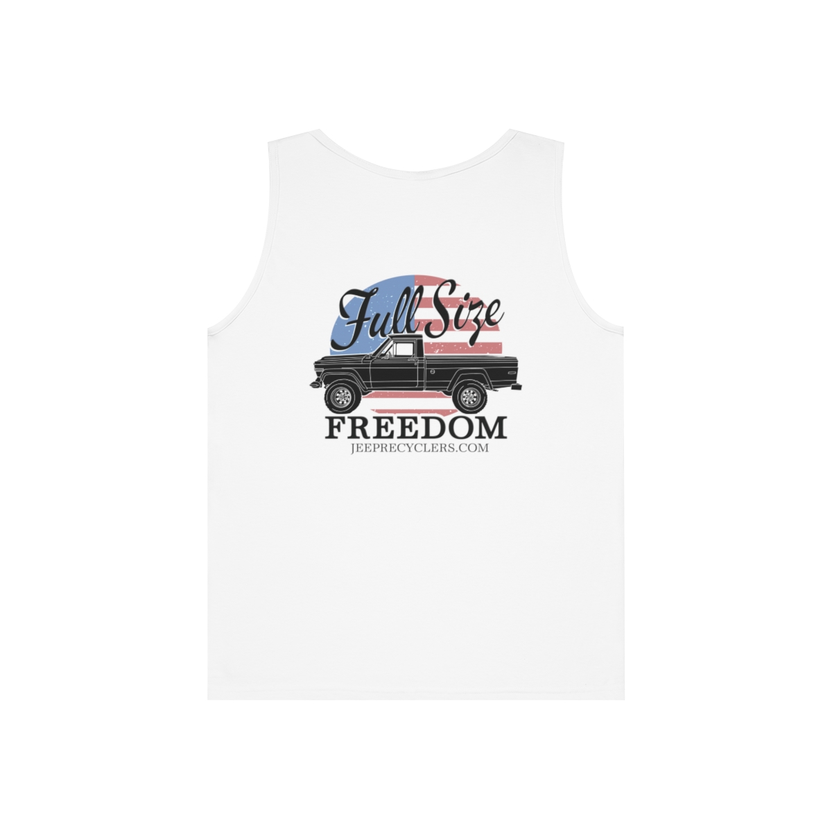 Full Size Freedom J-10 Tank Top Front/Back