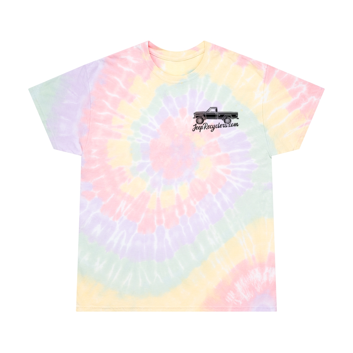 Save the Full Size Jeep Retro Tie Dye J10 T-shirt