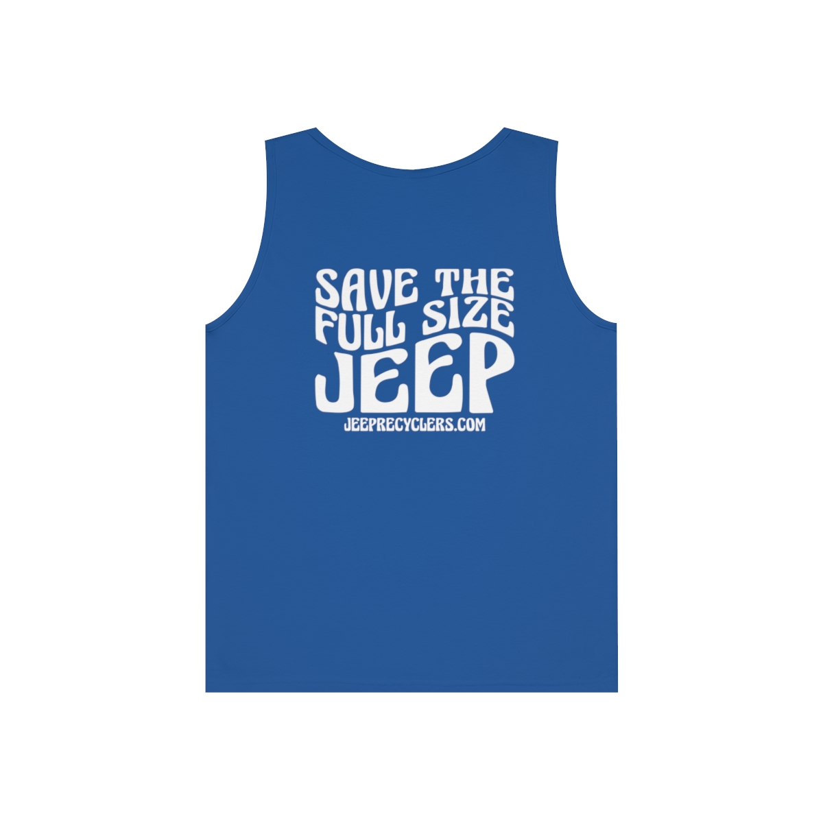 Save the Full Size Jeep Retro Cherokee SJ Tank Top