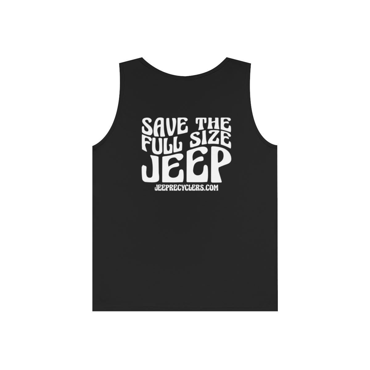 Save The Full Size Jeep Retro Jeep Truck Tank Top