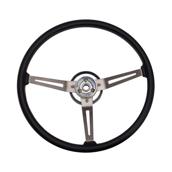 1974-1991 3-Spoke Sport Vinyl Steering Wheel Kit w/Horn Button