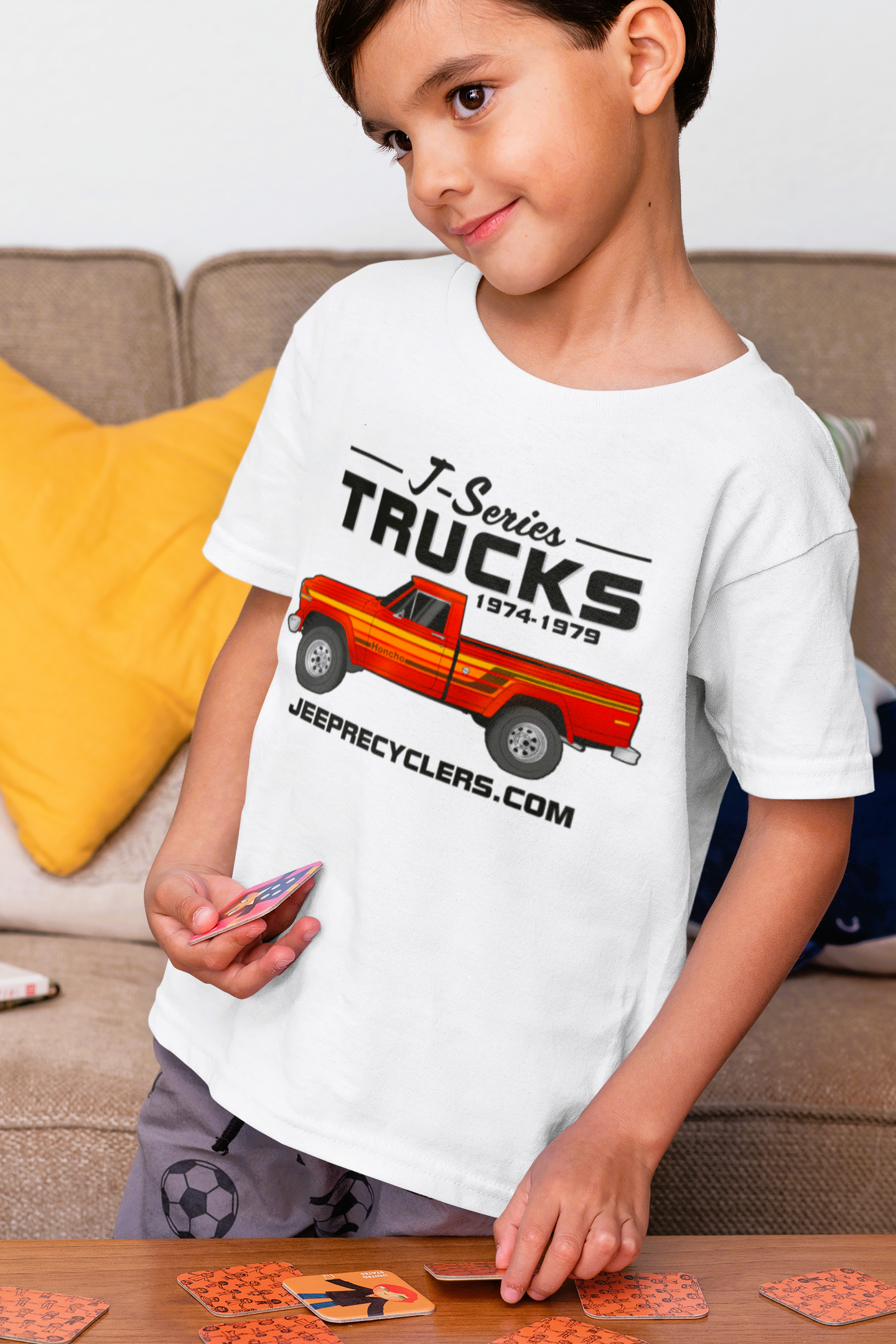 Jeep Honcho J-Series Design Youth Short Sleeve Tee