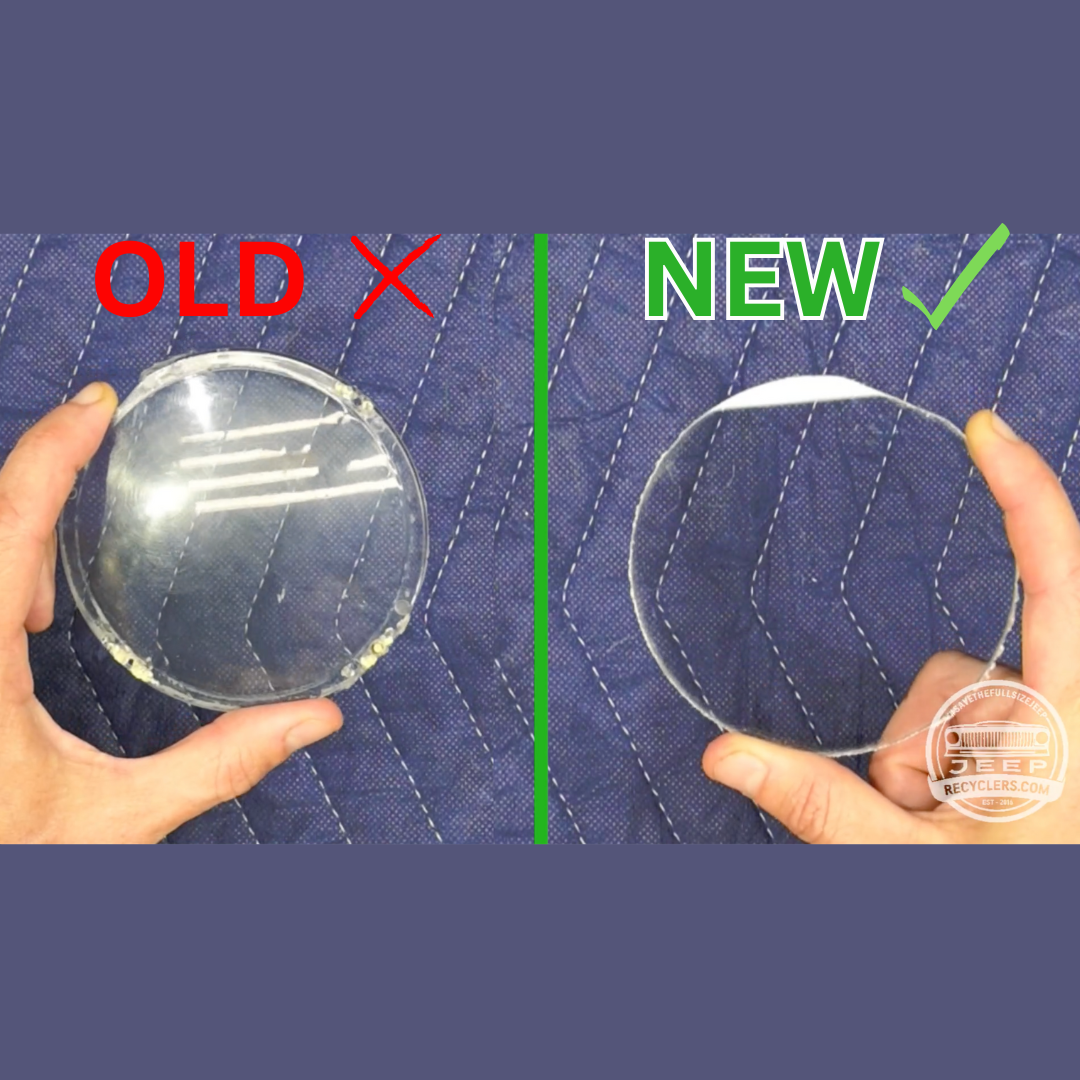 Lexan Lenses for 1974-1985 Full Size Jeep Gauge Clusters