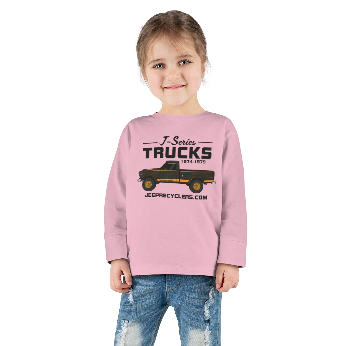 Toddler Long Sleeve J-Series Truck Golden Eagle Tee